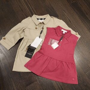 Burberry Coat and Dress Set